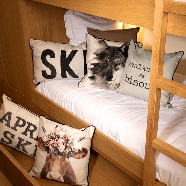 cuscino in velluto APRES SKI