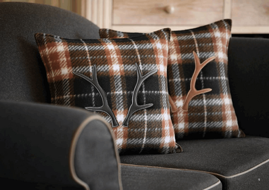 Cuscino tartan "DEER"