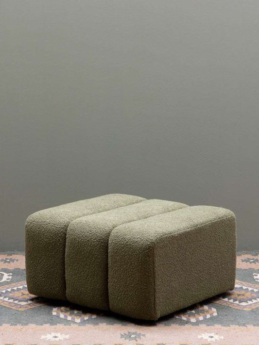 pouf green NASRINE